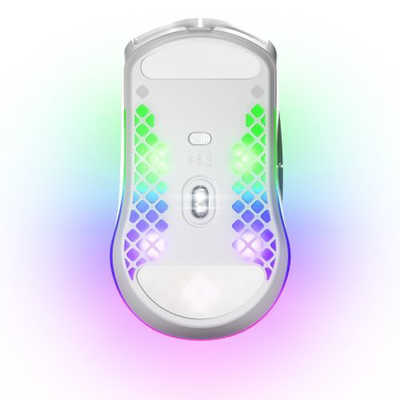 steelseries AEROX 3 WIRELESS snow(ホワイト)