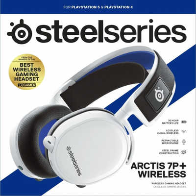 STEELSERIES ゲーミングヘッドセット Arctis 7P+ [PS5] 61471J の通販 
