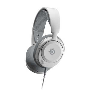 STEELSERIES ߥ󥰥إåɥå Arctis Nova 1 White ۥ磻 [3.5mmߥ˥ץ饰 /ξ /إåɥХɥ] 61607J