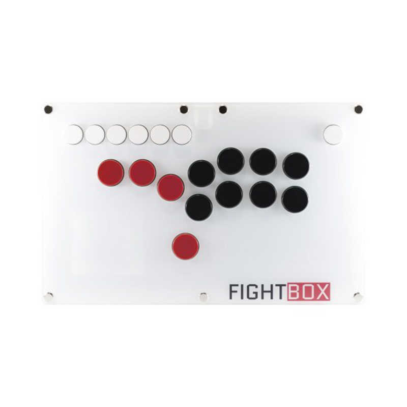 FIGHTBOX FIGHTBOX アーケードコントローラー FightBox B1 PC ［USB］ ホワイト B1-PC B1-PC