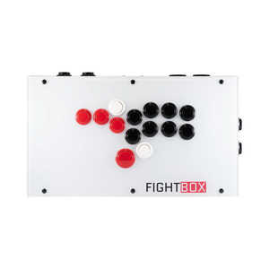 FIGHTBOX アーケードコントローラー FightBox F8 R3L3 ［USB］ ホワイト F8-R3L3-W