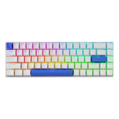 DRUNKDEER　ゲーミングキーボード(英語配列) ［有線 /USB-C］ ［USB］ ホワイト　G65-W0P03 Drunkdeer A75 Pro BlackGrey ゲーミングキーボード