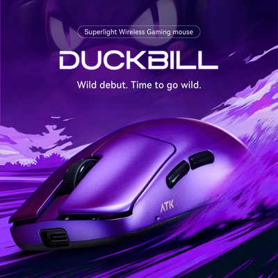 ATK Blazing Sky Duckbill Wireless Mouse ［光学式 / 有線/無線