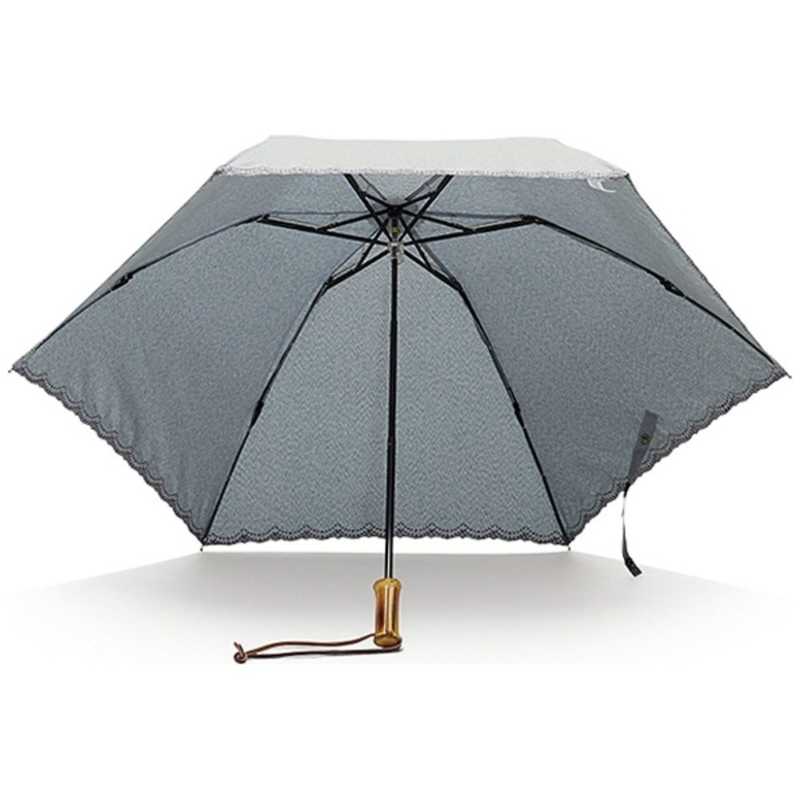 ウォーターフロント ウォーターフロント レディース晴雨兼用折傘 リネン刺繍晴兼折(UV加工)50cm LS-3F50-SH LS-3F50-SH
