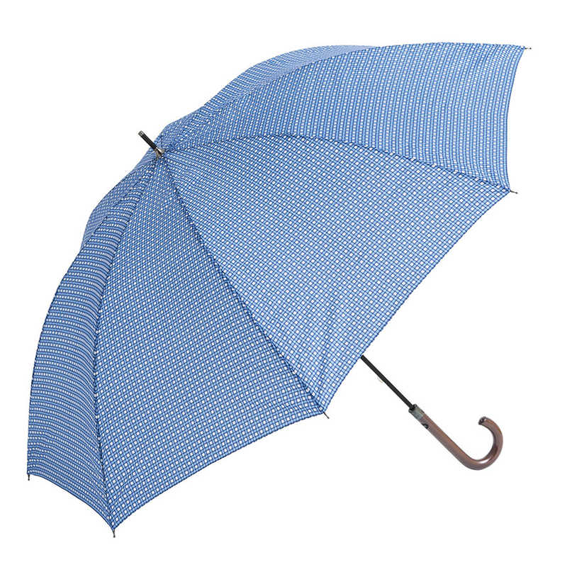 ウォーターフロント ウォーターフロント ｢傘｣レディース長傘 タータンブルー 60cm (UV加工) ｢色指定不可｣ [60cm] TTBL-1L60-UH TTBL-1L60-UH
