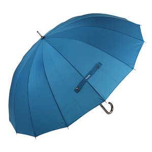 ウォーターフロント 16Kムジ65JP ブルー [雨傘 /65cm] U165-0103BL1-BF
