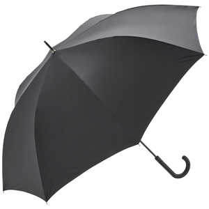 ウォーターフロント ソフトジャンプスライドラージ 70cm ブラック［晴雨兼用傘 /70cm］ U170-0799BK1-BI