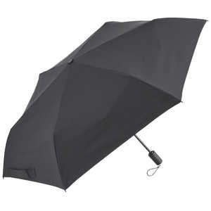 ウォーターフロント クイックシャット自動開閉 55cm 折 ブラック［晴雨兼用傘 /55cm］ U355-0811BK1-B9