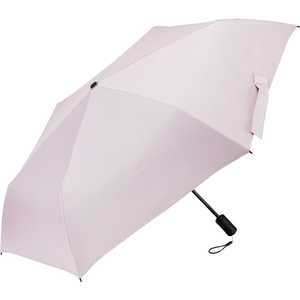 ウォーターフロント 折りたたみ傘 クイックシャット自動開閉 ［55cm］ アイスピンク U355-0811LP1-BD