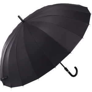 ウォーターフロント 長傘 富山サンダー 20本骨 ［雨傘 /65cm］ ブラック U165-0890BK1-B3