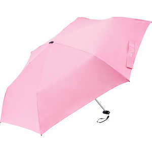 ウォーターフロント 折りたたみ傘 ポケフラット2.0 ［雨傘 /55cm］ フレッシュピンク U355-0906PK1-B9