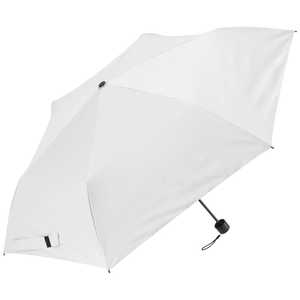 ウォーターフロント 雨傘 日傘 折りたたみ傘 ZENTENKOU ［晴雨兼用傘 /55cm］ スモーキーホワイト S355-1127WH1-BB