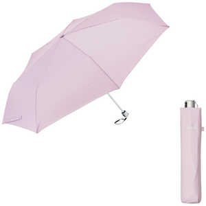 ウォーターフロント 雨傘 折りたたみ傘 ぺん細 ［雨傘 /55cm］ ライトピンク U355-1145LP1-BC