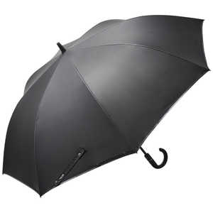 ウォーターフロント 日傘 長傘 富山サンダープラス ［晴雨兼用傘 /70cm］ ブラック S170-1146BK1-BE
