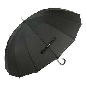 ウォーターフロント 16Kムジ65JP＿黒 [雨傘 /65cm] U165-0103BK1-BG