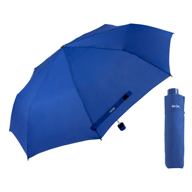 ウォーターフロント ウォーターフロント 耐風傘（カラフル）＿紺1 [雨傘 /55cm] U355-0443NV1-B4 U355-0443NV1-B4