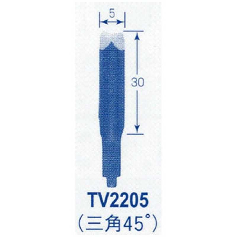東京オートマック 東京オートマック オートマック 共通替刃三角幅5ミリ 45度 TV2205 TV2205