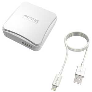 多摩電子工業 iPhone/iPod対応AC充電器 +Lightning-USBケーブル TIA27LW