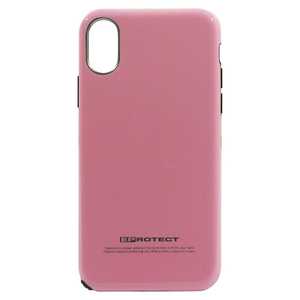 多摩電子工業 iPhone X用　Eprotect Slim Case　ピンク　TPS08ESP TPS08ESP