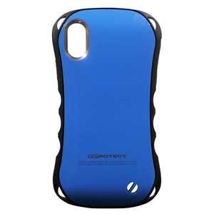 多摩電子工業 iPhone X用 Eprotect Case ブルー TPS08EL