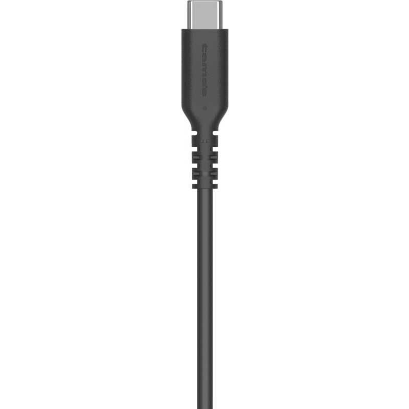 多摩電子工業 多摩電子工業 USB2.0 Type-C/Type-Cソフトケーブル2.0m 100W 過熱防止 ブラック  TH279CC20K TH279CC20K