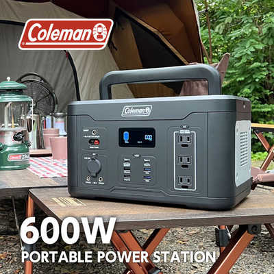 多摩電子工業 Coleman ポータブル電源600W ［12出力 /AC・DC・USB-C