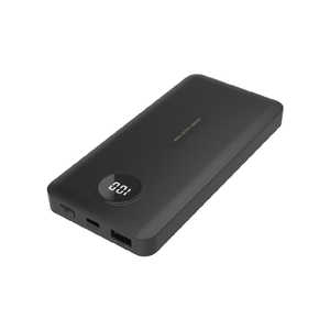 多摩電子工業 PD20W対応10000mAhモバイバッテリー ブラック TLP151UCK