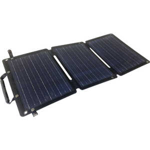 多摩電子工業 ソーラー充電器 30W ブラック TSK130K