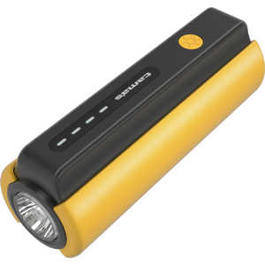 多摩電子工業 LEDライト付きモバイルバッテリー 5000mAh イエロー TL98CY