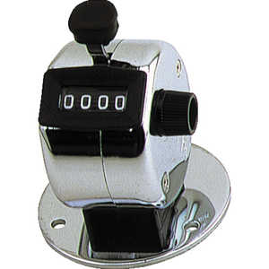 古里精機製作所 台付数取器 4桁 H102B