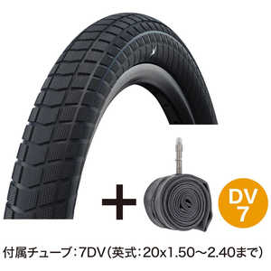 シュワルベ 自転車用タイヤ ビッグベン(チューブセット) 20x2.15 ブラック リフレックス ETRTO：55-406 SW-11159783.DV7
