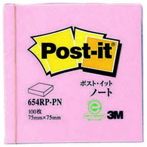 3Mジャパン ポストイット 再生紙ピンク ピンク 654RPPN