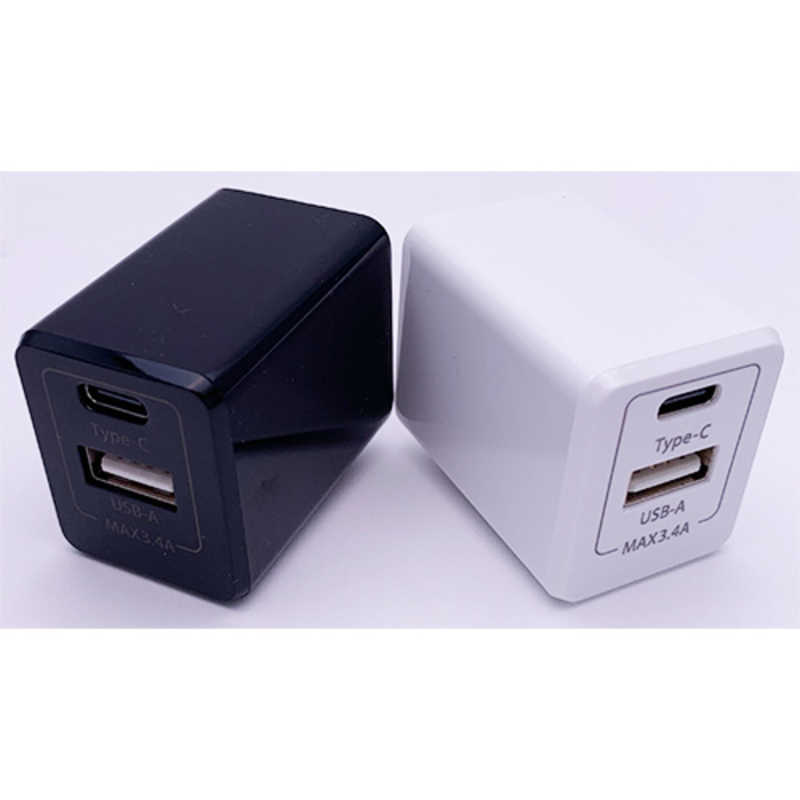 オズマ オズマ Type-C+micro USB ⇔ USB-A 2.0ケーブル 充電・転送 1m BKS-UDCJ10W  ホワイト【ビックカメラグルｰプオリジナル】 BKS-UDCJ10W  ホワイト【ビックカメラグルｰプオリジナル】