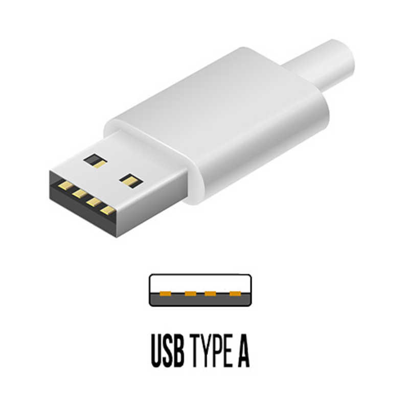 オズマ オズマ USB-C ⇔ USB-A 2.0 充電・転送 やわらかケーブル 0.5m BKS-UDS3C05K ブラック BKS-UDS3C05K ブラック