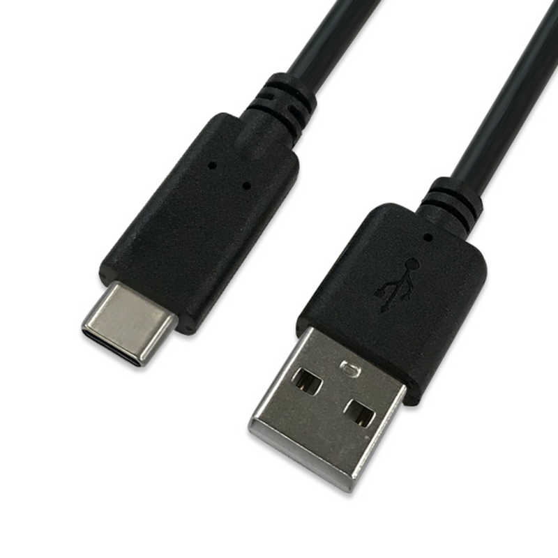 オズマ オズマ USB-C ⇔ USB-A 2.0 充電・転送 やわらかケーブル 0.5m BKS-UDS3C05K ブラック BKS-UDS3C05K ブラック