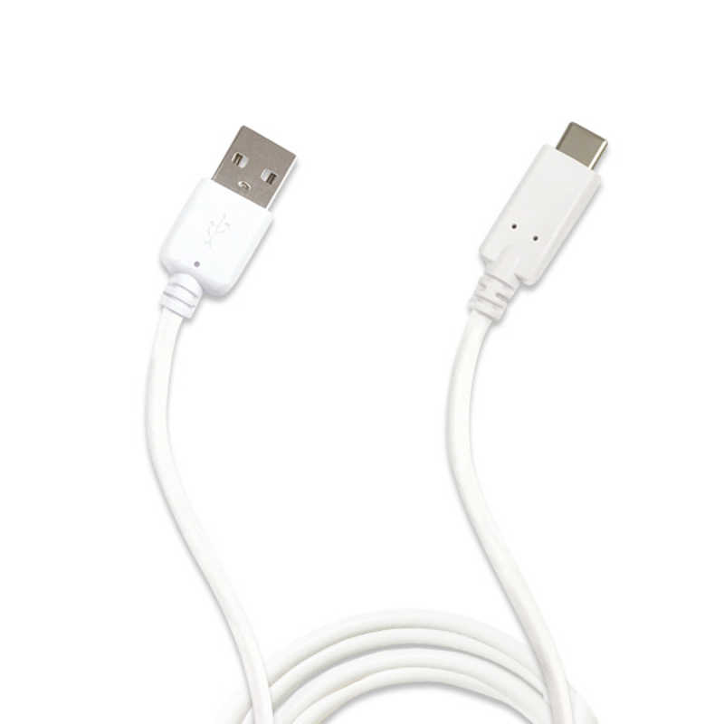 オズマ オズマ USB-C ⇔ USB-A 2.0 充電・転送 やわらかケーブル 1m BKS-UDS3C10W ホワイト BKS-UDS3C10W ホワイト