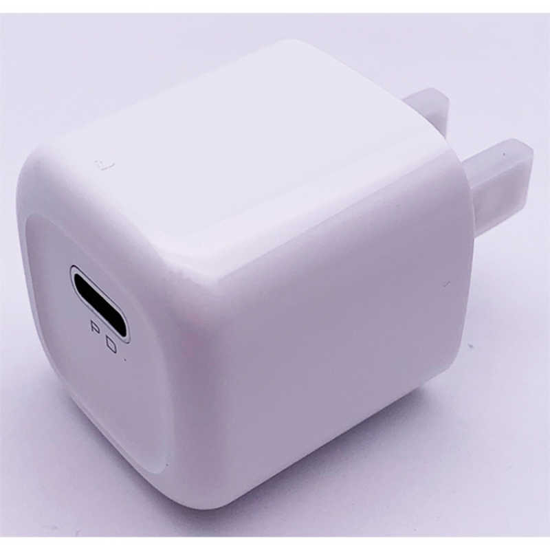 オズマ オズマ PD(PowerDelivery) 対応USB-AC充電器 3A 20W (Type-Cポート) ホワイト ACC-20PDMWH ACC-20PDMWH