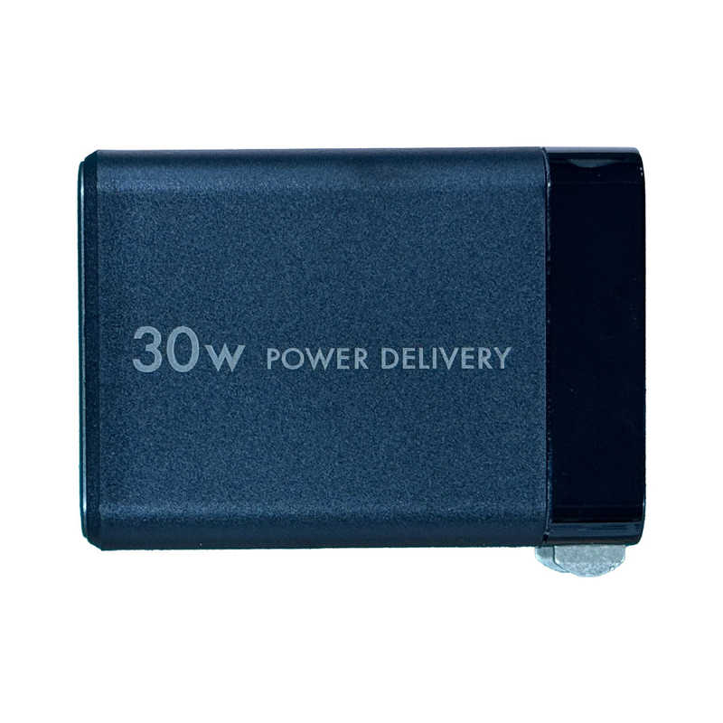 オズマ オズマ PowerDelivery30W出力 AC-USB充電器 2Port(C＆A) ブラック ［2ポート /USB Power Delivery対応 /Smart IC対応］ ACUC-30PQBK ACUC-30PQBK