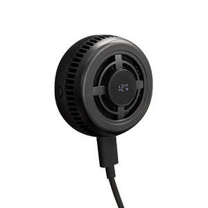 オズマ (Qi2 25W)正規認証品 ペルチェ冷却機能付きワイヤレス充電器＋1mケーブル付 ［パッド・スタンド兼用 / Qi2 25W対応］ ブラック WLC-Q22PF25BK