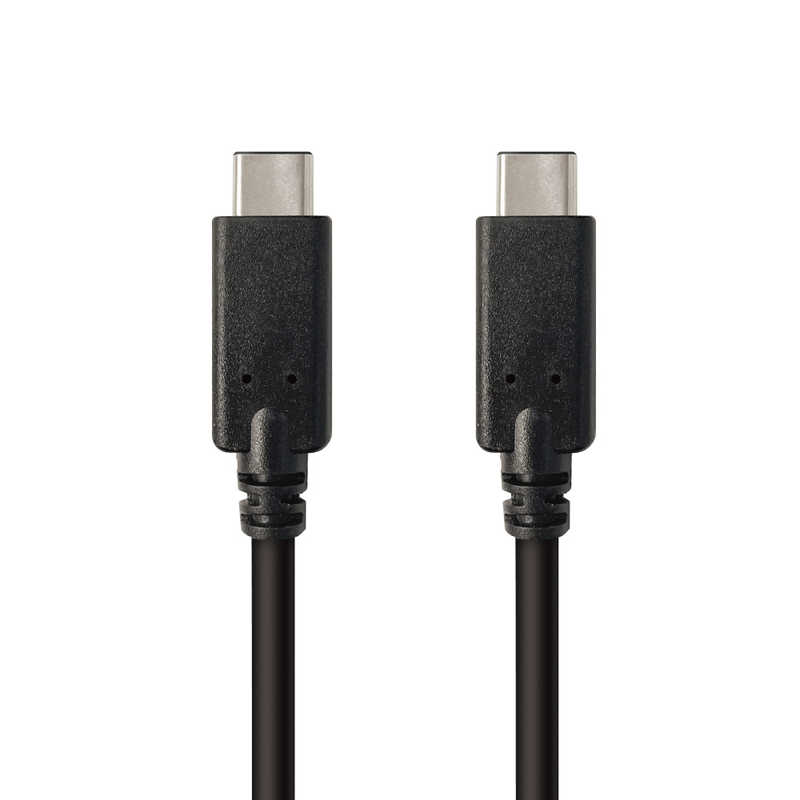 オズマ [iPhone15シリーズ対応]PD60W対応 Type-C to Type-Cケーブル 2m ブラック [USB Power ...