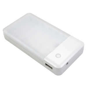 オズマ ［乾電池別売］乾電池単3×6本式充電器(USB-A＊1) ホワイト ［1ポート］ BCU601WH