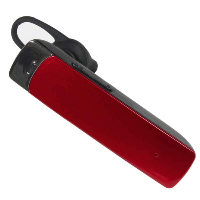 オズマ オズマ 片耳ヘッドセット USB充電ケーブル付 (レッド) BT-16RD BT-16RD