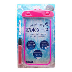 オズマ スマートフォン用防水ケース ピンク PHWP01PK