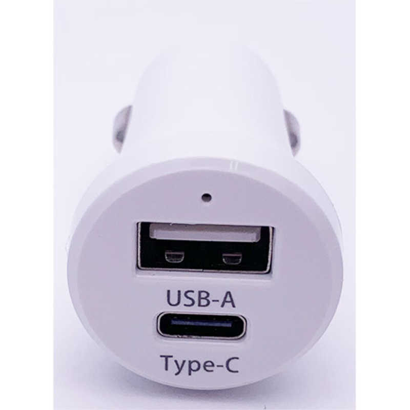 オズマ オズマ DC-USB-C USB-A充電器 3.4A 2ポート -C -A ホワイト BKS-DCUC34ADW BKS-DCUC34ADW