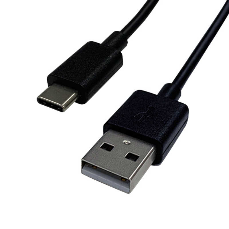 オズマ オズマ USB-C ⇔ USB-A USB2.0 3A対応USBケーブル 充電・転送 0.5m BKS-UD3CS050K ブラック BKS-UD3CS050K ブラック