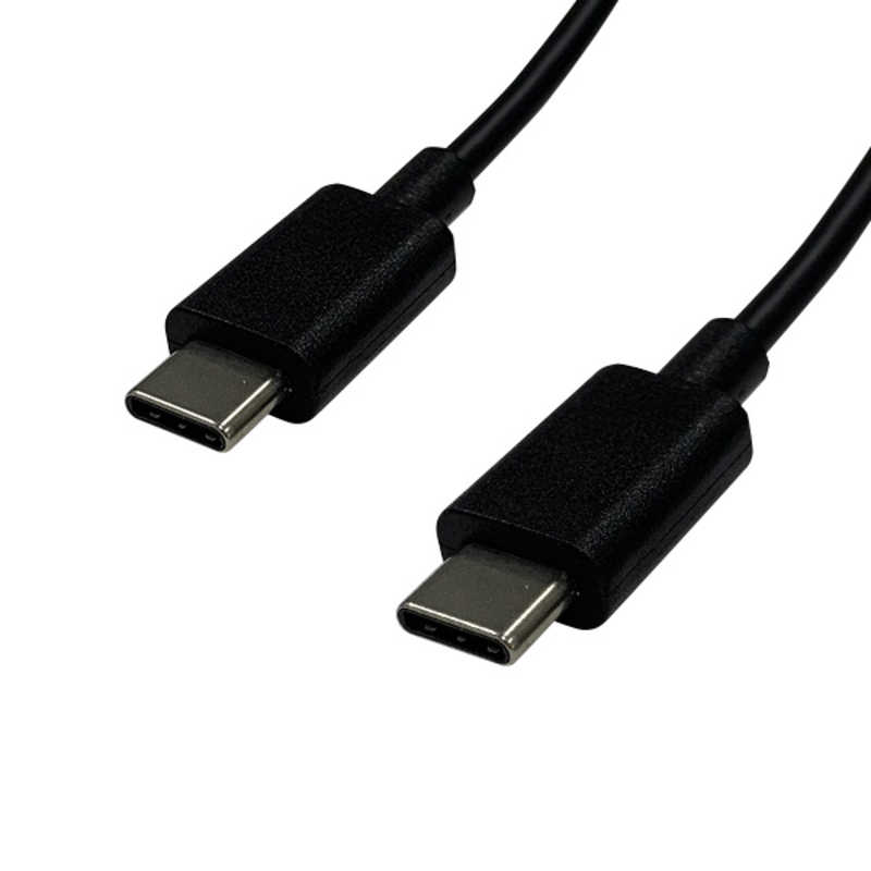 オズマ オズマ USB-C ⇔ USB-C USB2.0 3A対応USBケーブル 充電・転送 1.5m BKS-CD3CS150K ブラック BKS-CD3CS150K ブラック
