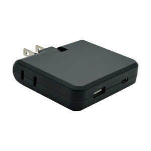 オズマ USB付電源タップ AC2口 USB(Type-C＆USB-A)35W ブラック ［USB Power Delivery対応 / 2ポート / 30W / Smart IC対応］ TP-A2UCP35BK