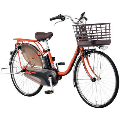 パナソニック電動アシスト自転車 ブラウン 電動自転車(パナソニック)Panasonic(リチウムビビ)坂道も