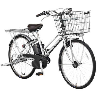 Panasonic電動アシスト自転車26インチシルバー