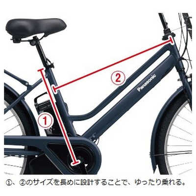 パナソニック Panasonic 電動アシスト自転車 ティモ・S Timo・S ［26 